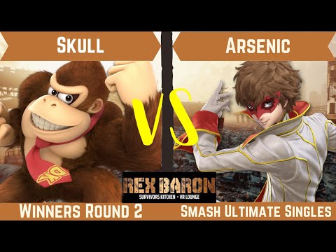 Rex Baron 9 Winners Round 2 - Skull (Donkey Kong) Vs. Arsenic (Joker)