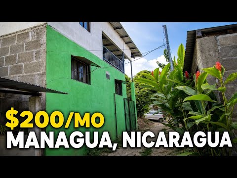 Catarina, Managua, Nicaragua for $200/Month: Covered Terrace + Interior Details | 3 Bed | 1 Bath