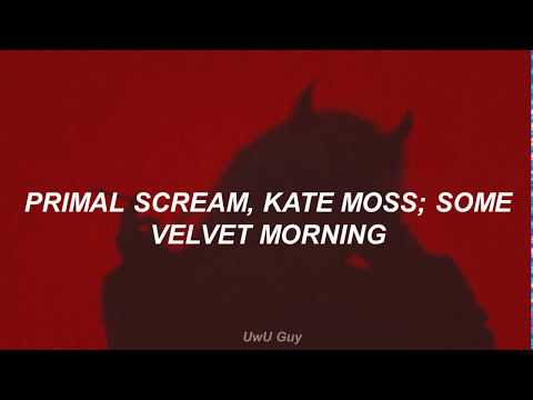 Primal Scream, Kate Moss; Some Velvet Morning |letra español|