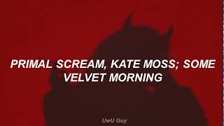 Primal Scream, Kate Moss; Some Velvet Morning |letra español|