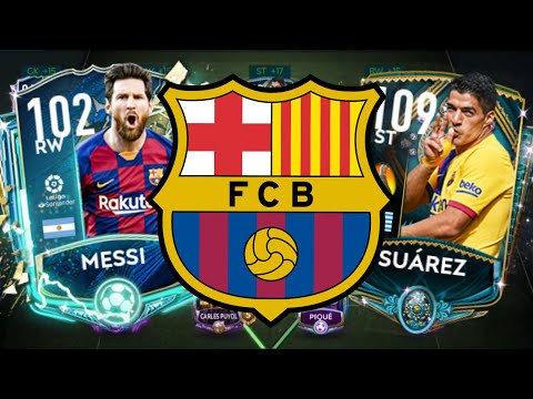BARÇA (FC Barcelona) Best​ Special Squad! | Fifa Mobile - Squad Builder