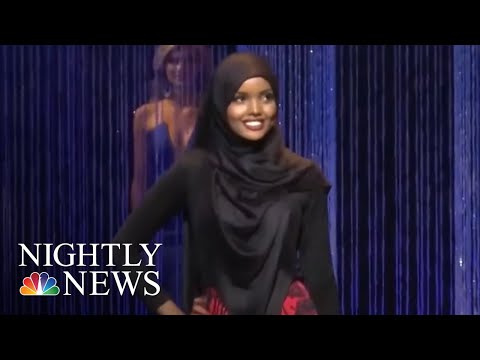 20-Year-Old Refugee Breaks Boundaries As Model And UNICEF Ambassador | NBC Nightly News
