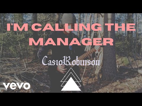 CasioRobinson - I'm Calling The Manager [Official Video] online metal music video by CASIOROBINSON