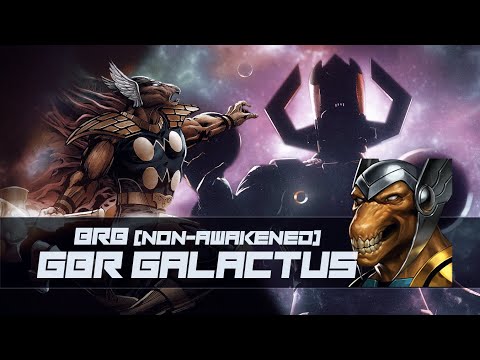 BRB (non-awakened) vs GBR GALACTUS (Obelisk) | MARVEL Future Fight