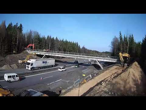 Demontáž mostu za dvě minuty - dálnice D1