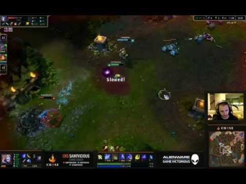 Saintvicious Ezreal vs Jinx [AD] [Diamond 1 Ranked solo queue]