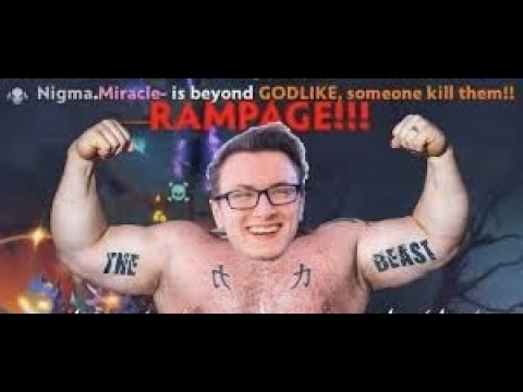 Nigma.Miracle Sven RAMPAGE against Vikings.gg | Dota 2 Tournament