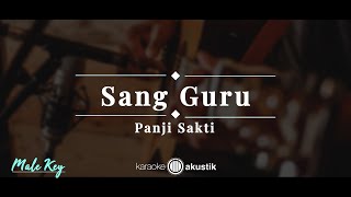 Download lagu Sang Guru – Panji Sakti | KARAOKE AKUSTIK - MALE KEY mp3