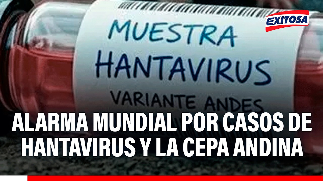 🔴🔵 Alarma mundial por casos de Hantavirus y la Cepa Andina: "Podría aparecer otras variantes"