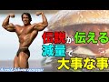【食事モチベーション】シュワちゃんからのメッセージプラス英単語【筋トレ】