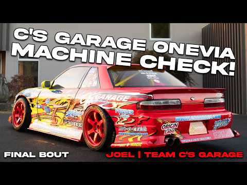 Joel from C's Garage S13 Silvia Machine Check