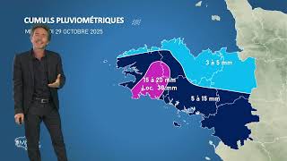 Illustration de l'actualité La météo de votre mercredi 29 octobre 2025