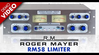 Video thumbnail for Roger Mayer - RM58 - KMR Demo Room by KMR Audio