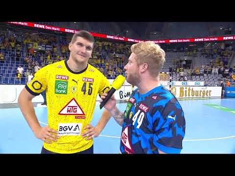 Löwen vs. Melsungen - Löwe des Spiels