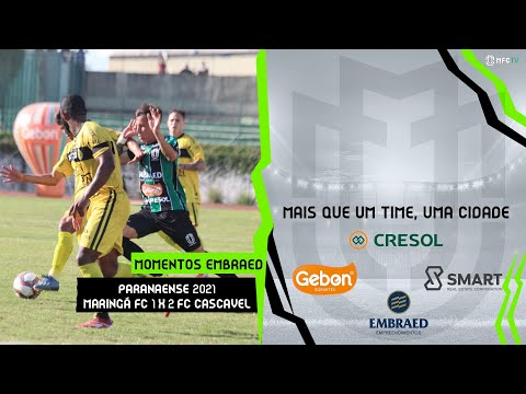 Momentos Embraed - Maringá FC 1 x 2 FC Cascavel - 1º Jogo - Quartas de Final - Paranaense 21