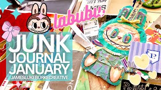 Junk Journal January 2025 | Day 26 | "Movement"