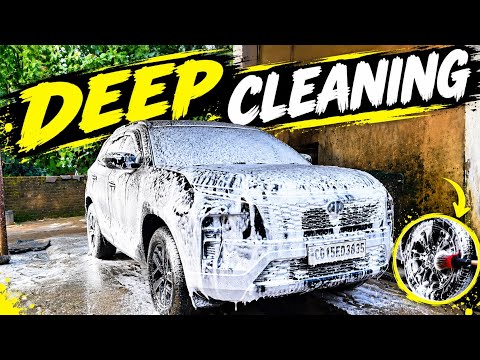 Thumbnail for Tata Safari Deep Exterior Cleaning | Full Foam Wash & Detailing 🔥 | Wash Club by Tata Safari