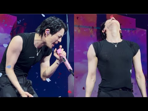 250718 JIN SLEEVELESS Nothing Without Your Love @ Run Seokjin Ep Tour BTS Jin Anaheim Fancam Concert