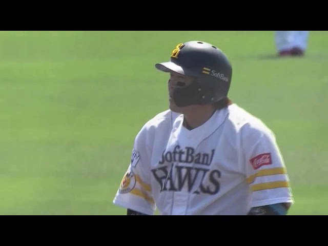 【2回裏】好相性の北九州での一打!! ホークス・甲斐拓也 勝ち越しタイムリーヒット!! 2022年4月16日 福岡ソフトバンクホークス 対 東北楽天ゴールデンイーグルス