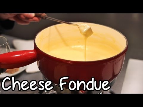 CHEESE FONDUE!! Authentic Family Recipe How Swiss People Make it!
