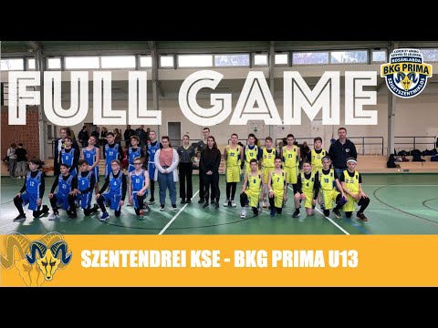 2023.03.19. SZENTENDREI KSE -  BKG PRIMA U13