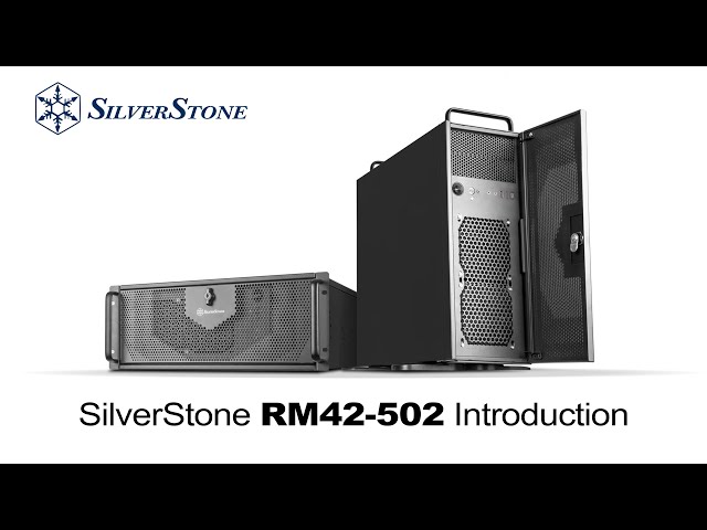Vídeo relacionado con Silverstone RM42-502, Chasis de Servidor de Montaje en Rack de 4U, 240mm AIO, USB Tipo-C, Cerradura Kensington, SST-RM42-502B