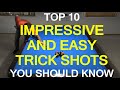 Top 10 Impressive and Easy Trick Shots Every Pool Player Should Know