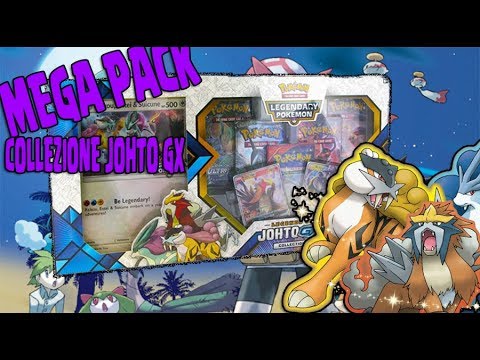 MEGA SPACCHETTAMENTO Legends of JOHTO GX - Pokemon GX Full Art
