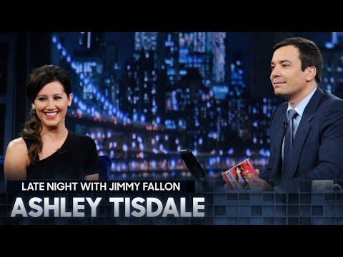 Ashley Tisdale Grew Up with Zac Efron and Vanessa Hudgens | (Late Night with Jimmy Fallon)