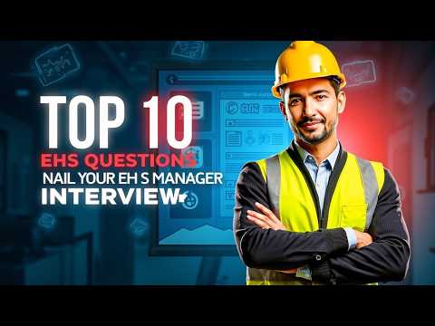 🚧 Top 10 EHS Manager Interview Questions & Answers