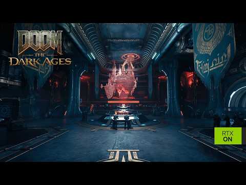 DOOM: The Dark Ages | 4K RTX Path Tracing Trailer with DLSS Ray Reconstruction