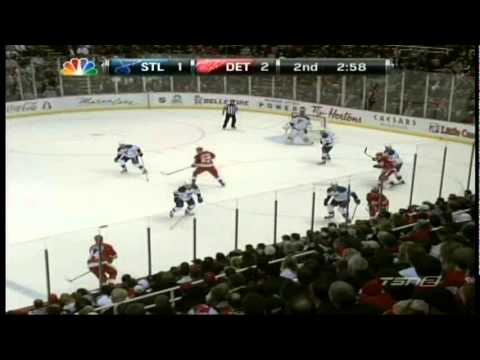 11/12 RS: STL @ Det Highlights - 1/23/12