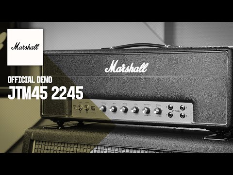 Marshall 2245 JTM45 MK II Reissue 2-Channel 30-Watt Guitar Amp Head 1989 - Present - Black image 22
