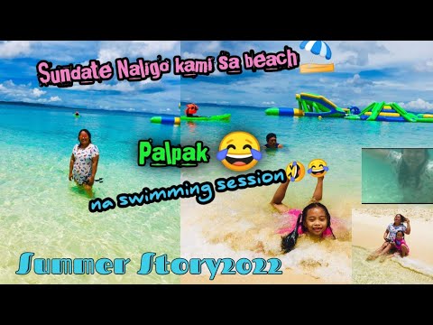 Naligo kami sa beach|Nag underwater Video|Palpak ang videographer ko😂🤣| Sweetiefelds 💋
