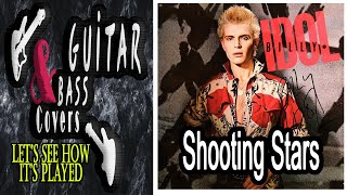 Billy Idol - Shooting stars - guitar &amp; bass cover
