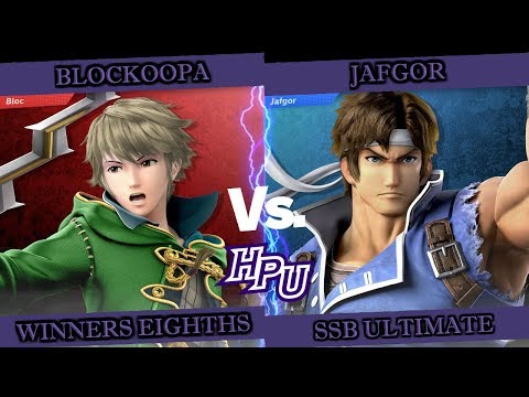 High Point Ultimate 1 - BlocKoopa(Marth, Robin) vs Jafgor(Richter) - Winners Eighths