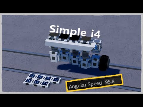 Simple i4 Engine Tutorial WITH Revving | Mechanica