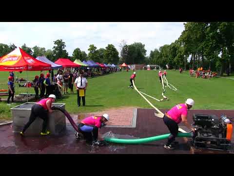 SDH Tvrdonice - ženy -1. pokus - 22,86 s (LP 19,15 s) - BHL Tvrdonice 2019