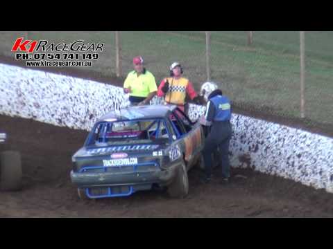 Modified Production: Shannon Blackburn Massive Crash - Charlton Raceway