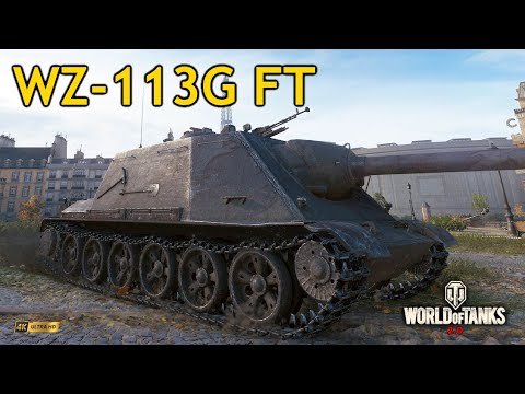 WZ-113G FT 10.6K DMG, Master Class on Paris - World of Tanks