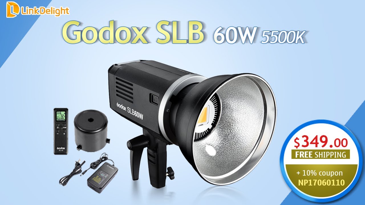 Осветитель светодиодный Godox SLB60W аккумуляторный