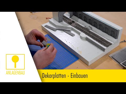 FALLER Werkstatt #08 – Dekorplatten / Decorflex – Einbauen [6/7]
