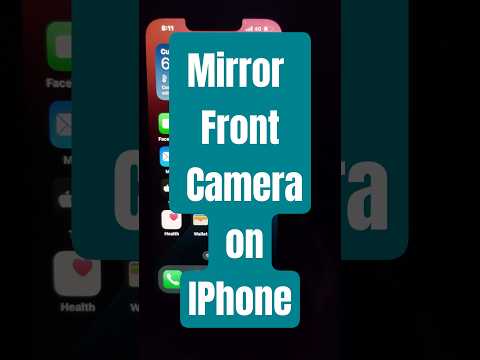 Mirror Front Camera on IPhone