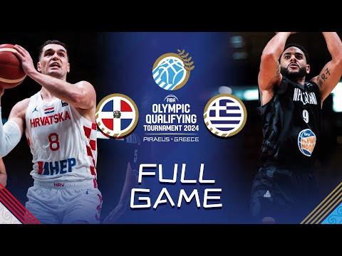 Croatia v New Zealand | Full Basketball Game | FIBA Olympic Qualifying Tournament 2024 - Greece