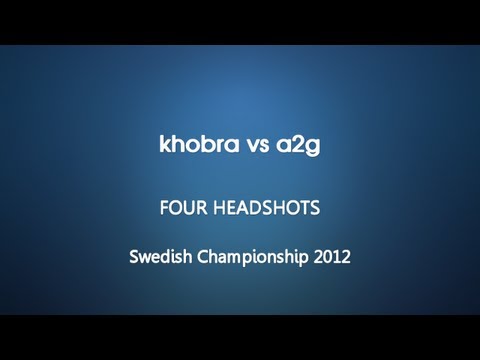 Swedish Championship 2012 - khobra vs a2g