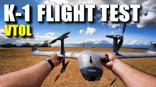 HEQ Swan K-1 Pro VTOL Flight Test Review - In-Depth - How it REALLY Works (Bonus Mini Range Test)