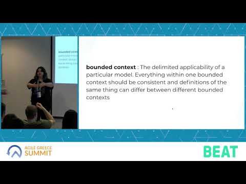 Agile Greece Summit 2019 - Domain Driven Design in TransferWise by Helin Akgul