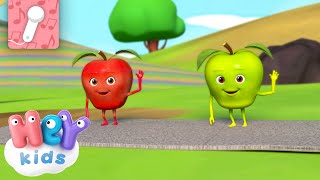 Pomme de Reinette et Pomme d&#39;Api ! KARAOKÉ | HeyKids Francais - Chansons Pour  Enfants