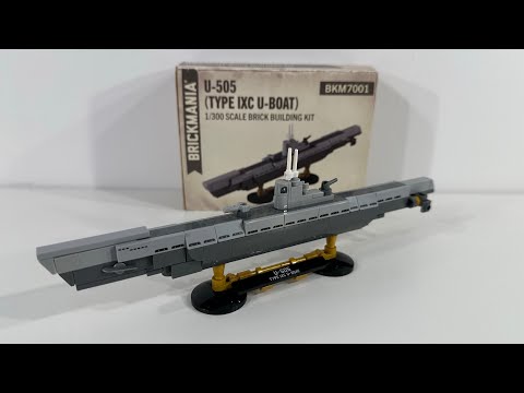 LEGO Submarine - Brickmania U-505 (Type IXC U-Boat) Review