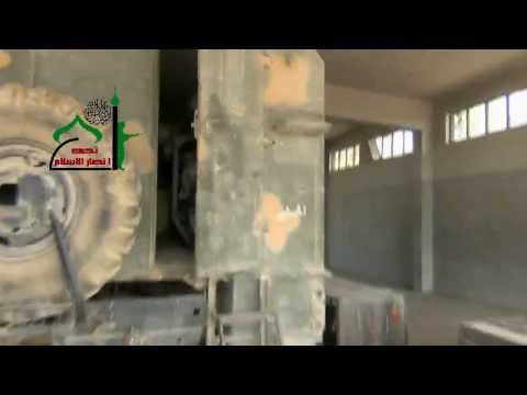 جولة بعد السيطرة على كتيبة الدفاع الجوي والصواريخ في قرية الأفتريس في ريف دمشق